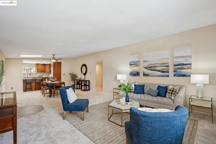 Warm and inviting living room with stylish decor.