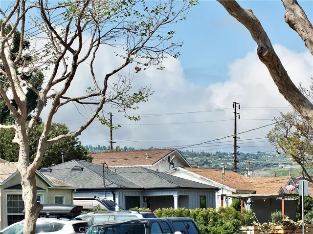 Peninsula hilltop views (zoomed in photo, but they are still visible)
