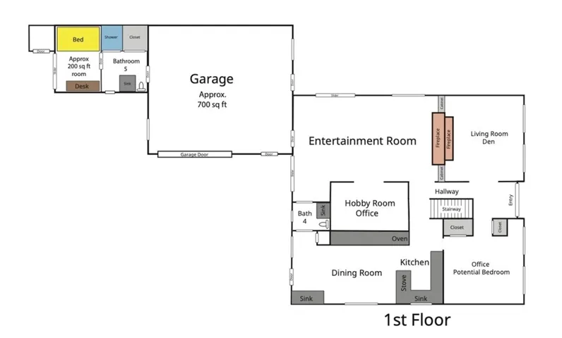 Floor Plan Downstairs