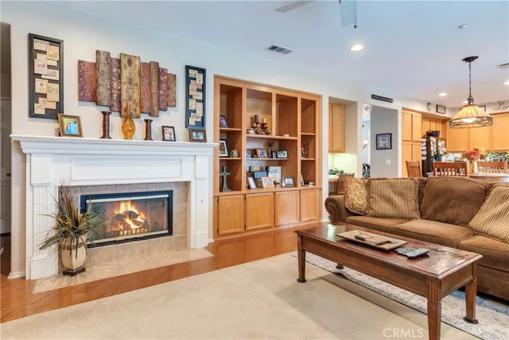 Family Room with Fireplace