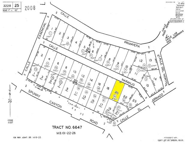 0 Calle Naranjo, Green Valley, California 91390