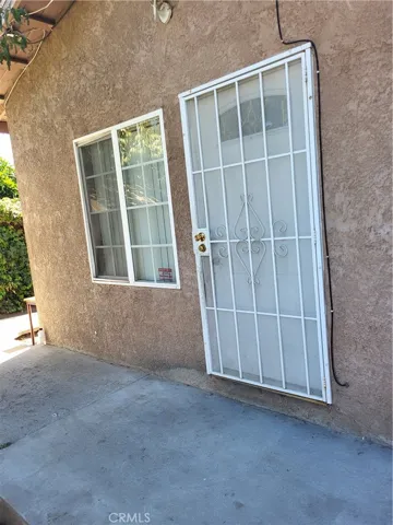 Back house entrance