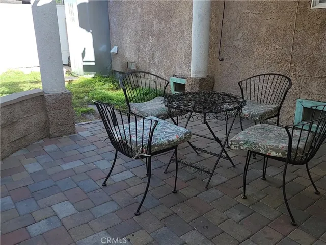 Front house back patio gazebo