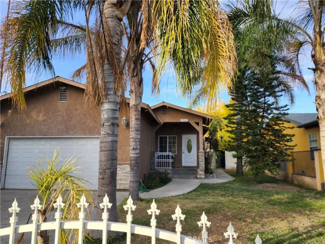 Front view of the main house