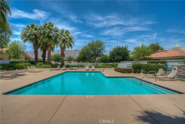 Community pool just steps away