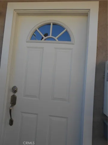 Private Front door entry