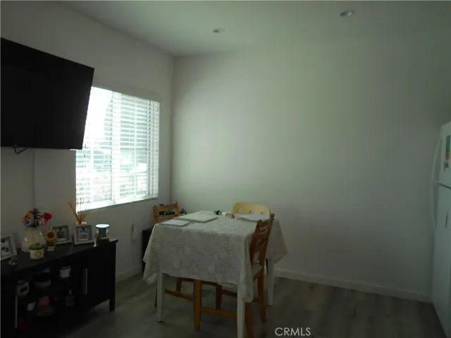 dining area with natural light