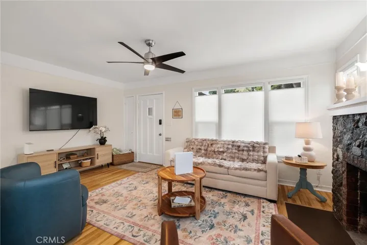 Living room facing front door