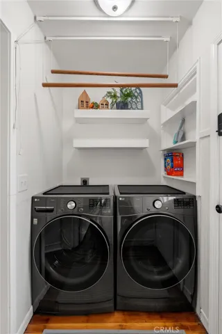 Laundry area