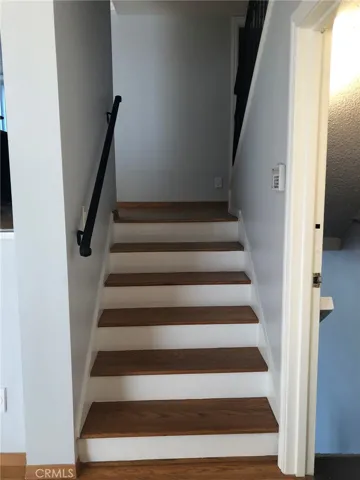 Stairs Living Room to Dining Room