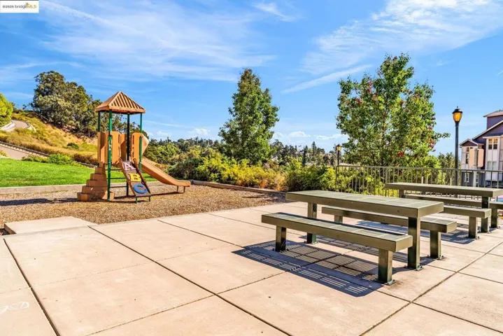 View of community with a patio area