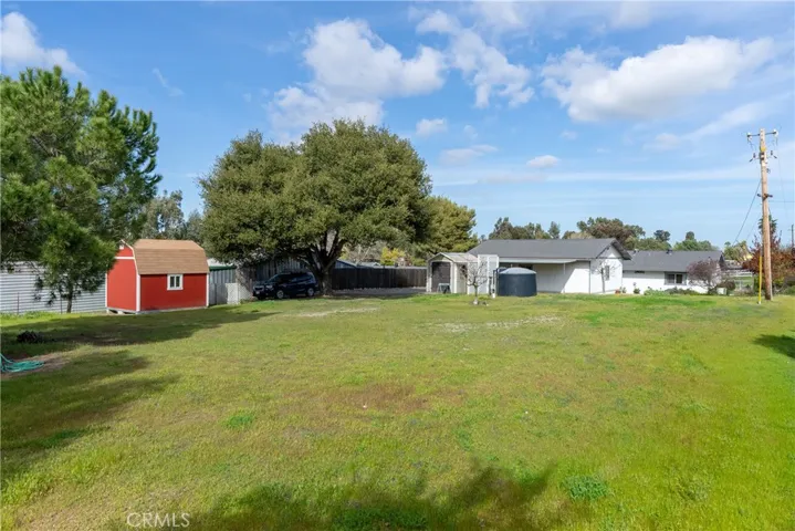 Back portion of the property.