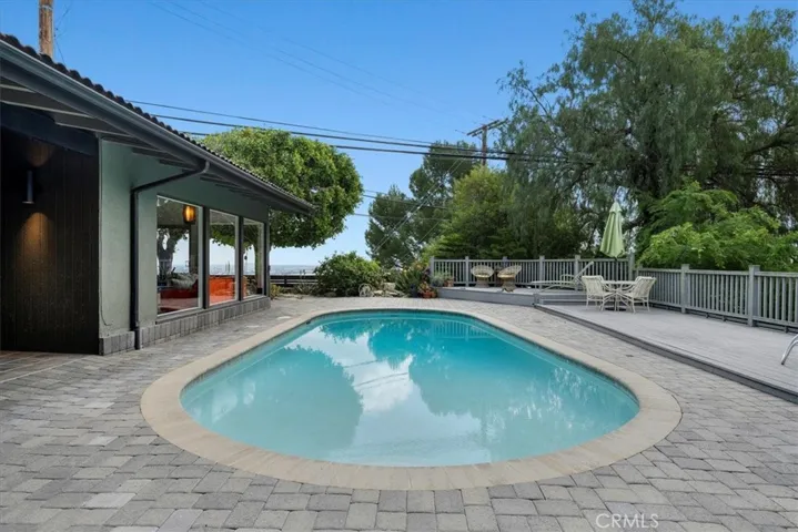Sparkling pool and deck