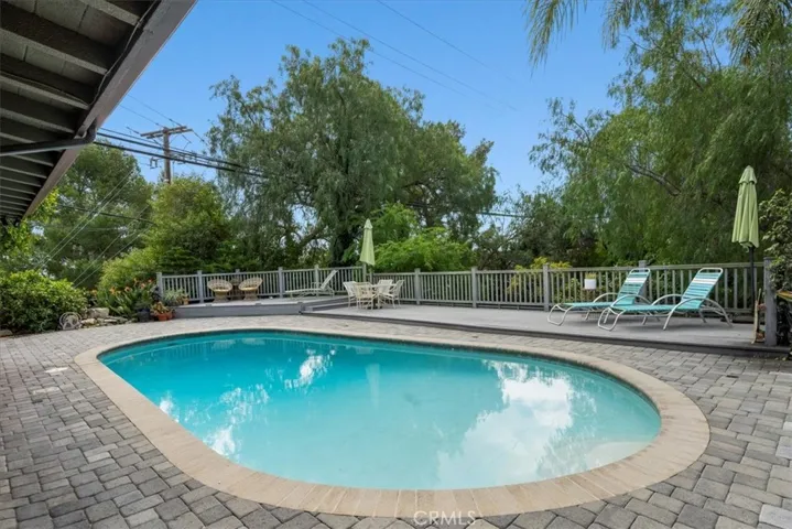 Sparkling pool and deck