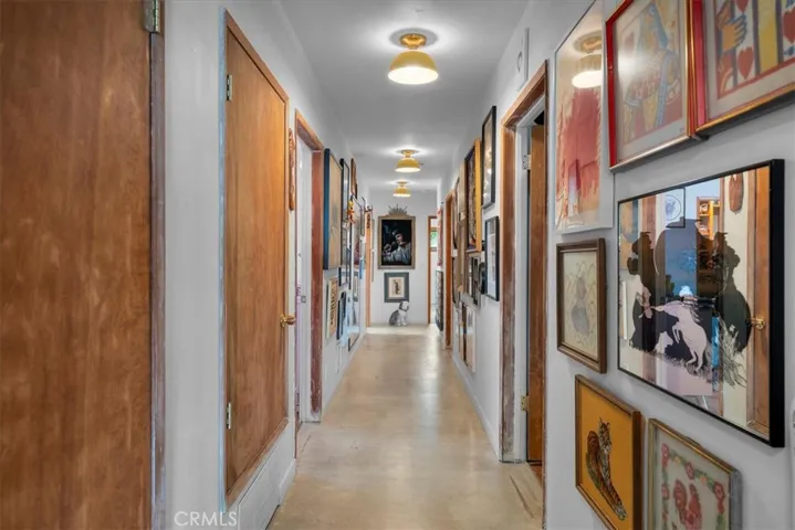 Wide gallery-like hallway
