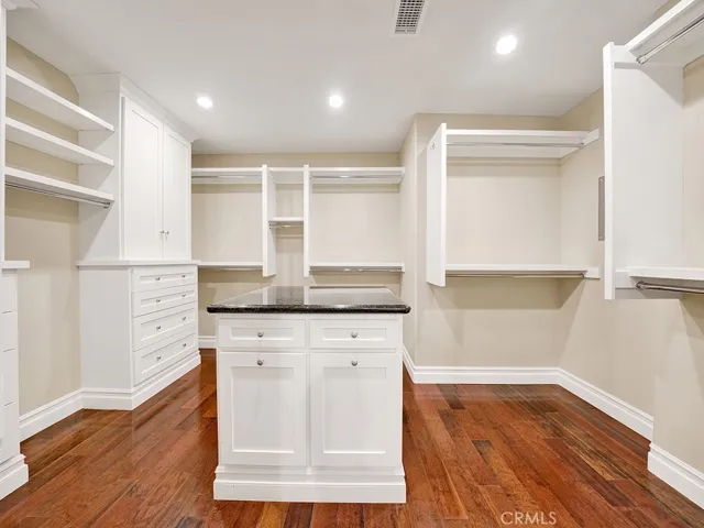 primary walk in closet