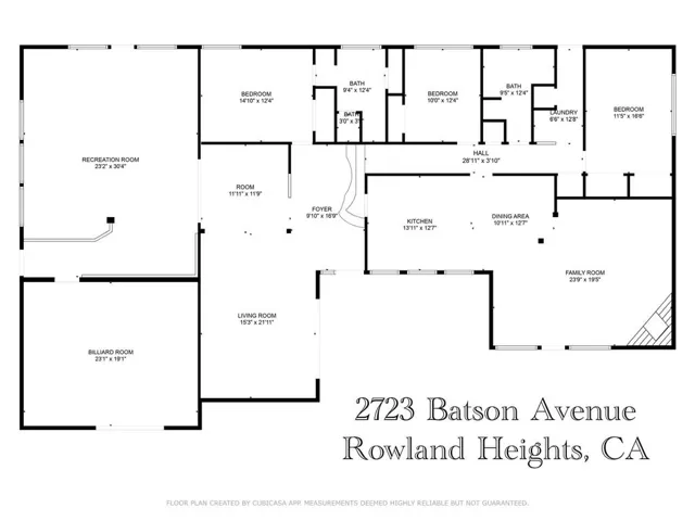 2723 Batson Avenue, Rowland Heights, California 91748