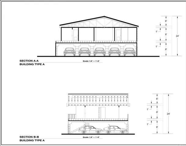 Building A - Sections
