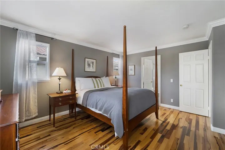 The owner's suite is a lovely space to relax.