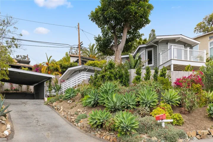 Driveway with carport