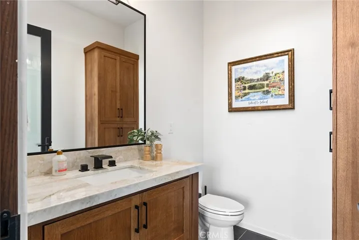 Outside bathroom