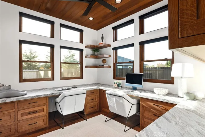 Office off the primary suite.