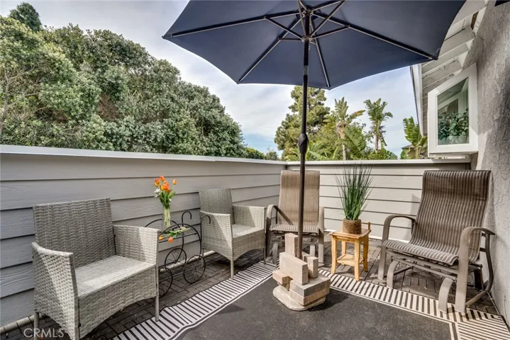Upstairs Balcony