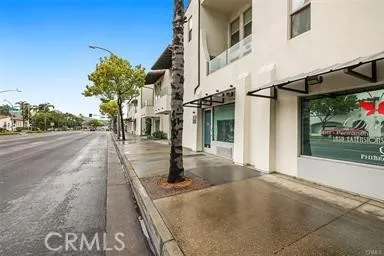 Street frontage on Brea Blvd