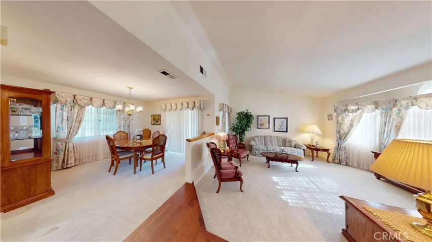 DINING ROOM & LIVING ROOMS FROM ENTRY WAY