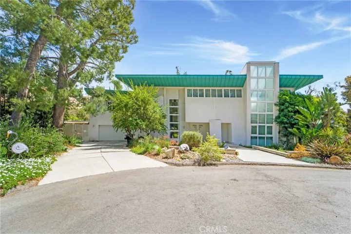 Modern estate sitting on more than 1/2 acre.