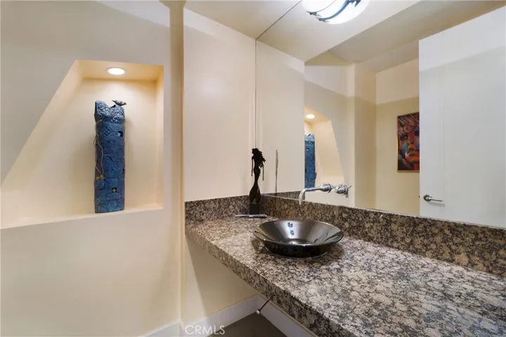 Downstairs powder bath.