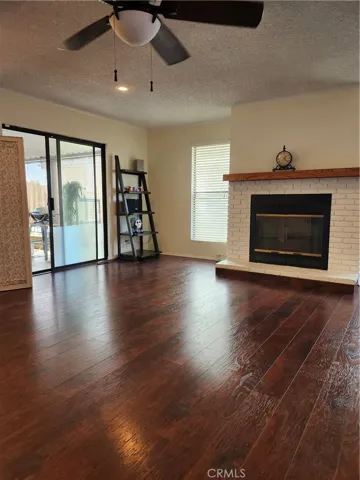 Sliding door from family room to Front 
Patio