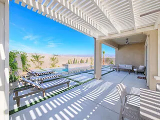 Covered patio