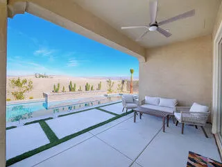 Covered patio