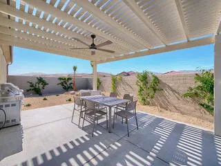 Side patio