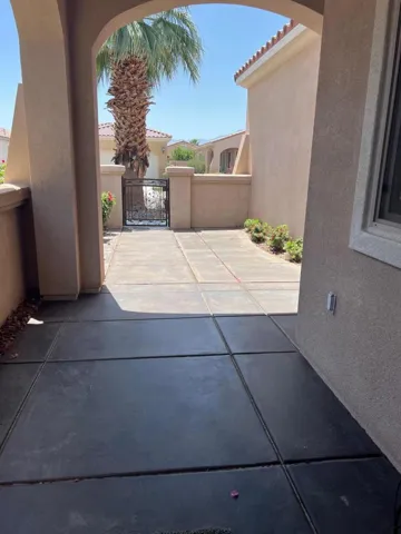 Covered Entry + Courtyard