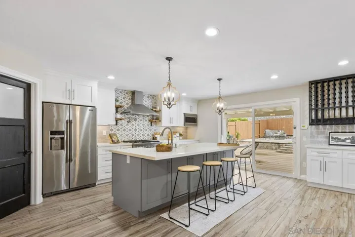 Huge 9x4 Island with farmhouse sink. Walk- in Pantry with 100+ year old pantry door