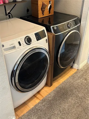washer Dryer less than 2 years old.In hallway.