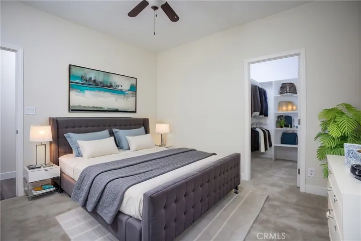 Virtual staging - bedroom 4