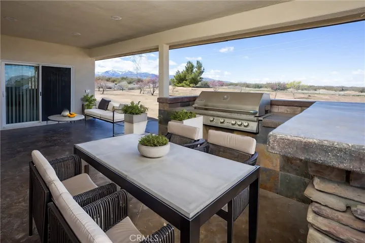 Virtual staging rear patio