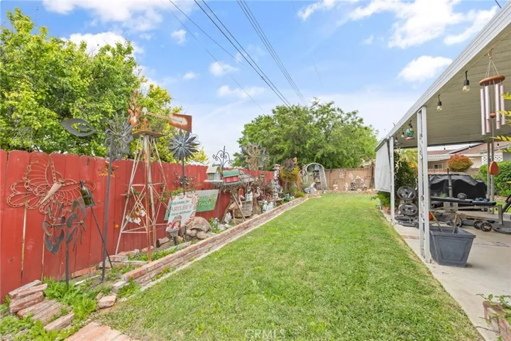 Another view of back yard