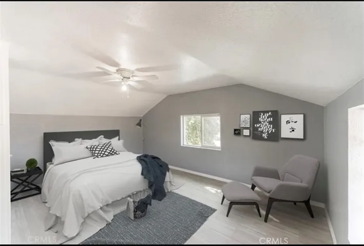 front unit bedroom with virtual staging