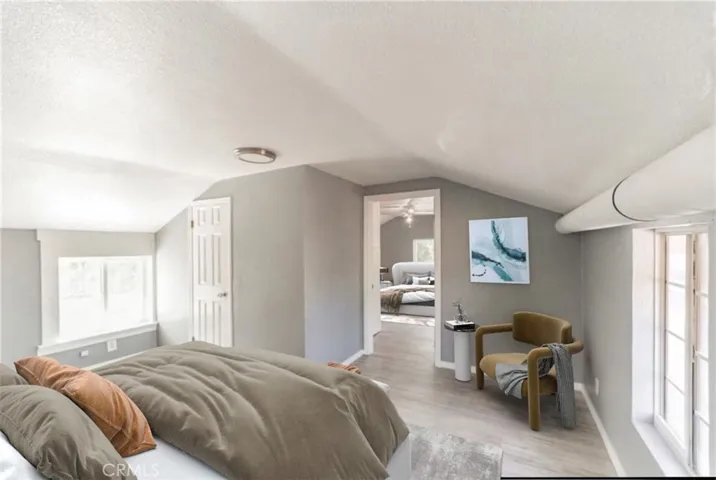 front unit bedroom with virtual staging