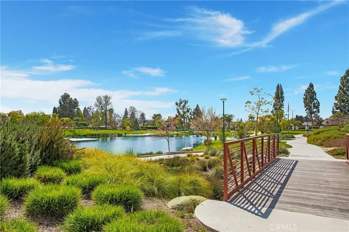 Veterans Park offers paved trails, sparkling pond, and plenty of parking
