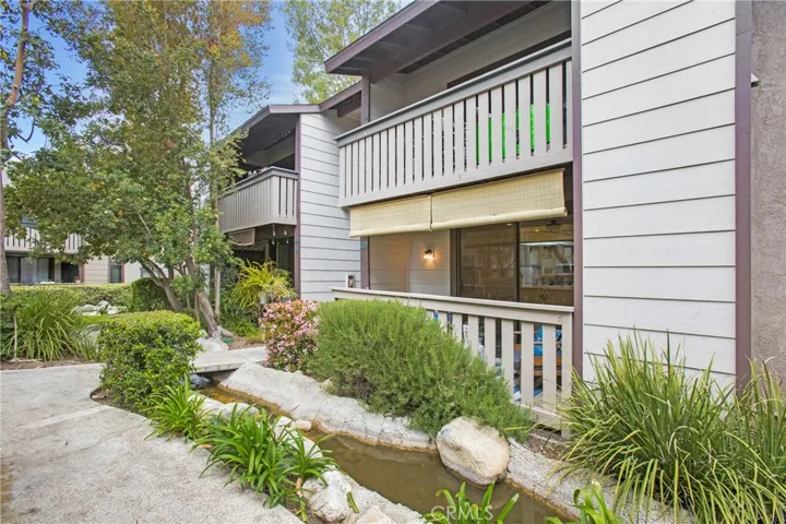 Beautiful landscaping that you don't have to maintain - win / win :)