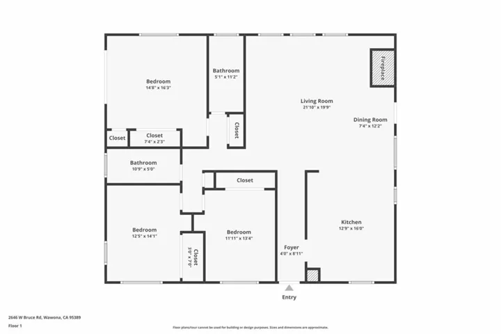 2646 W Bruce Road, Wawona, California 95389