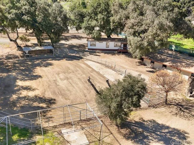 guest house with horse corral