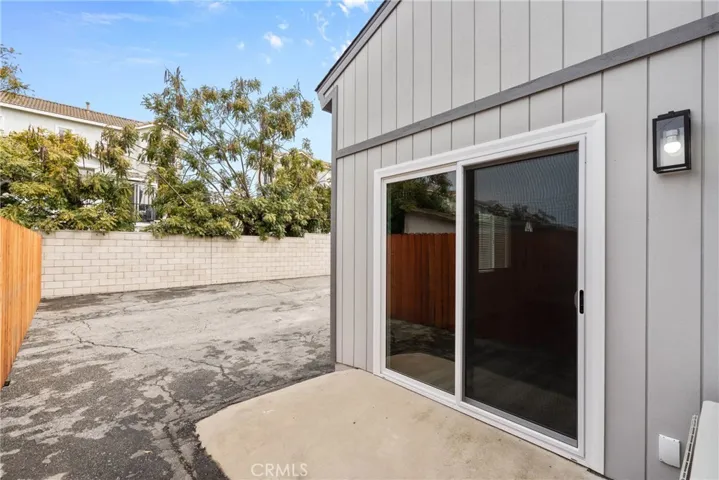 Slider off living room