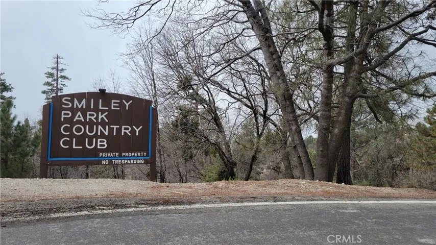 This sign sits at the edge of the property.