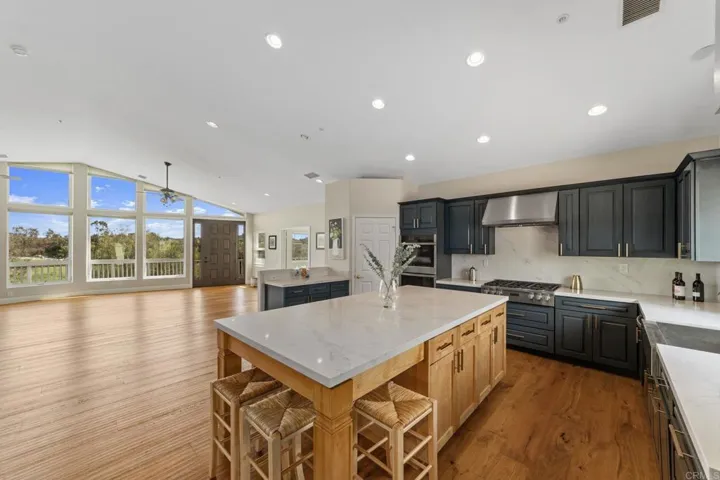 Spacious kitchen with a large island—perfect for cooking, entertaining, and gathering.